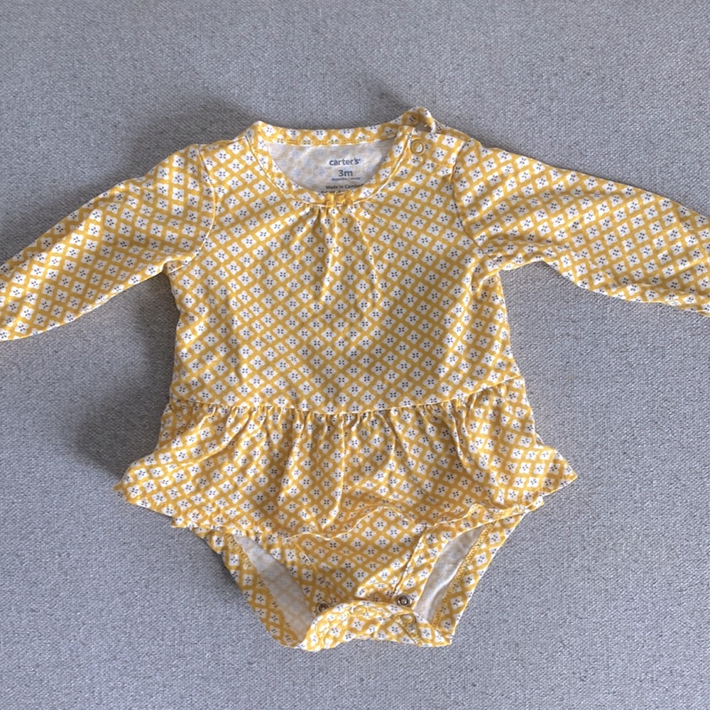 Carter’s 3M Yellow One Piece
